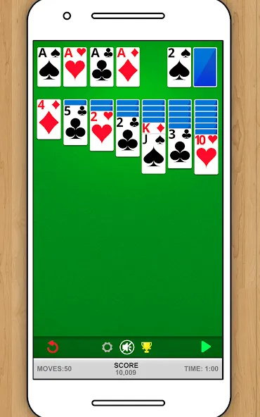 Скачать взлом SOLITAIRE CLASSIC CARD GAME  [МОД Бесконечные деньги] — полная версия apk на Андроид screen 5