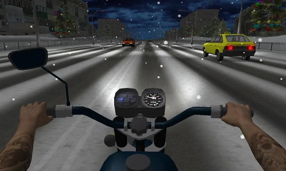 Скачать взлом Russian Moto Traffic Rider 3D  [МОД Unlocked] — стабильная версия apk на Андроид screen 5