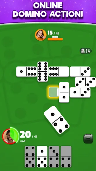 Скачать взлом Domino Club: 1v1 Online Game (Домино Клуб)  [МОД Много денег] — последняя версия apk на Андроид screen 1