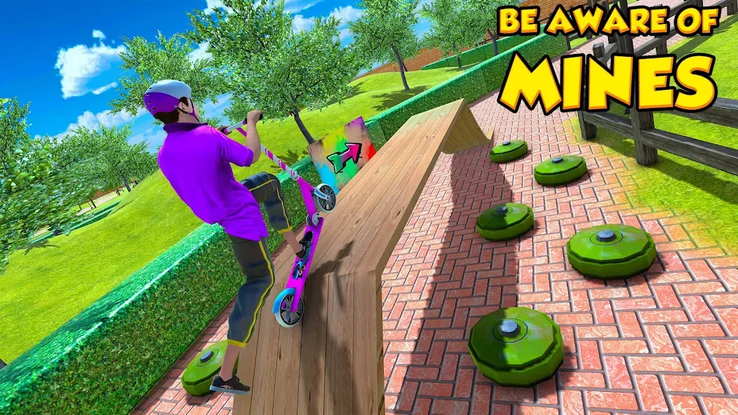 Взлом BMX Air Skate Scooter Tricks  [МОД Unlimited Money] — стабильная версия apk на Андроид screen 1