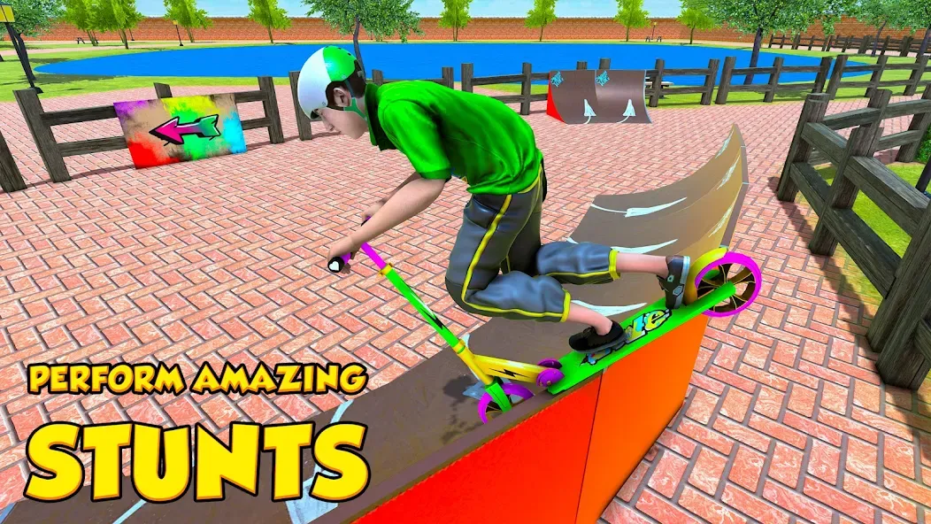 Взлом BMX Air Skate Scooter Tricks  [МОД Unlimited Money] — стабильная версия apk на Андроид screen 3