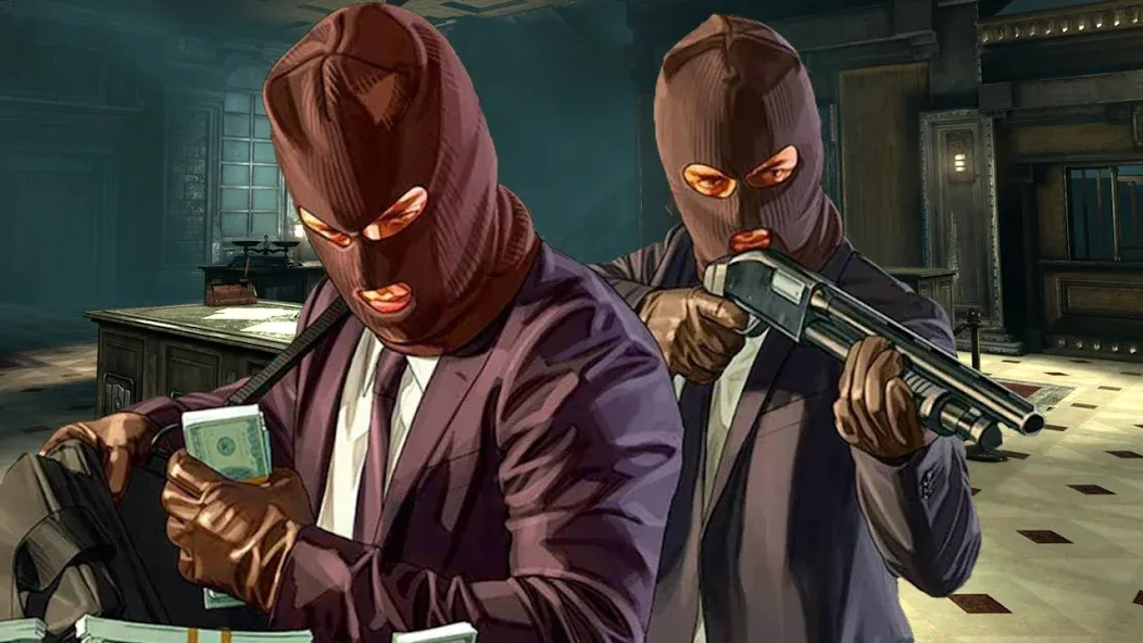 Взломанная City Grand Gangster Crime (Сити Гранд Гангстер Крайм)  [МОД Menu] — последняя версия apk на Андроид screen 2