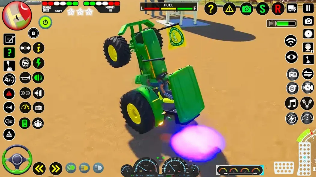 Скачать взломанную Tractor Farming Games 2023  [МОД Mega Pack] — стабильная версия apk на Андроид screen 3