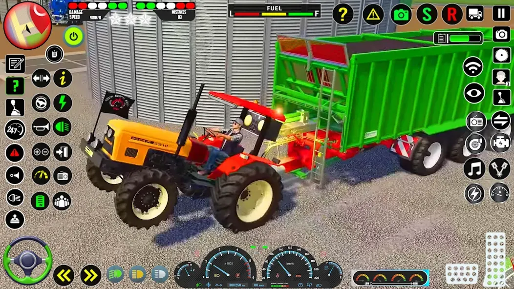 Скачать взломанную Tractor Farming Games 2023  [МОД Mega Pack] — стабильная версия apk на Андроид screen 4