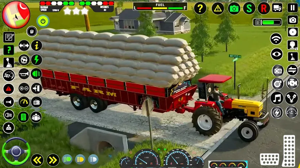 Скачать взломанную Tractor Farming Games 2023  [МОД Mega Pack] — стабильная версия apk на Андроид screen 5