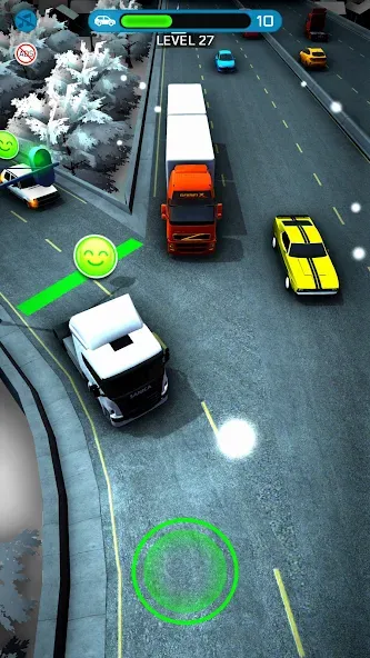 Взломанная Crazy Traffic Control (Крейзи Трафик Контрол)  [МОД Много монет] — полная версия apk на Андроид screen 2