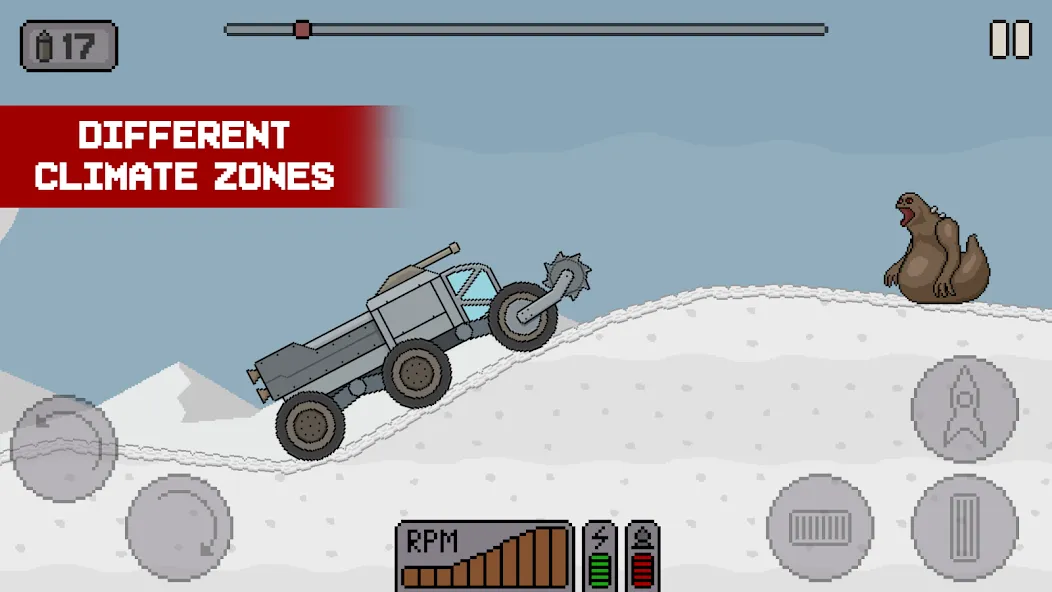 Взлом Death Rover: Space Zombie Race (Дэт Ровер)  [МОД Все открыто] — последняя версия apk на Андроид screen 3