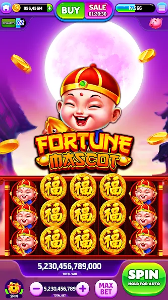 Скачать взломанную Spin To Rich — Vegas Slots (Спин Ту Рич)  [МОД Меню] — последняя версия apk на Андроид screen 4