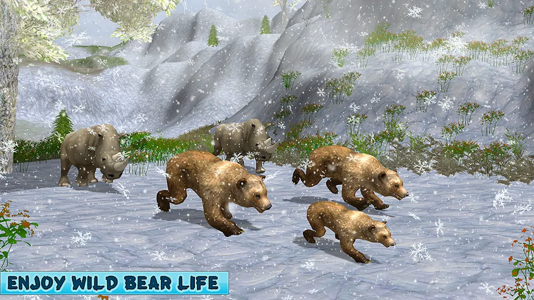 Взлом Polar Bear Family Survival  [МОД Все открыто] — последняя версия apk на Андроид screen 5