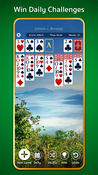 Скачать взломанную Solitairescapes (Солитерэскейпс)  [МОД Menu] — стабильная версия apk на Андроид screen 5