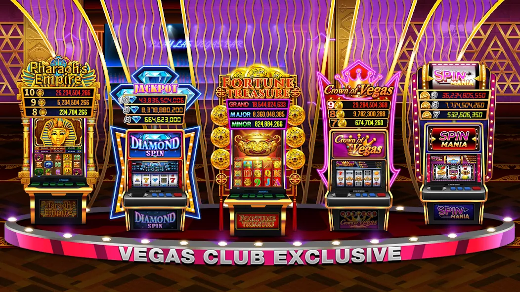 Скачать взлом Play Las Vegas — Casino Slots (Плей Лас Вегас)  [МОД Много денег] — стабильная версия apk на Андроид screen 2