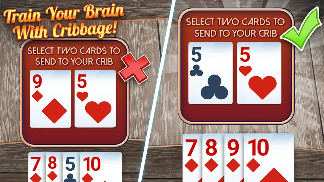 Взломанная Ultimate Cribbage: Card Board (Ультимат Криббедж)  [МОД Бесконечные монеты] — последняя версия apk на Андроид screen 3