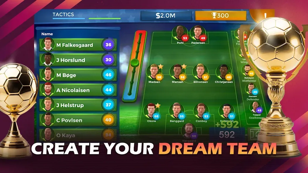 Скачать взлом Pro 11 — Soccer Manager Game (Про 11)  [МОД Unlocked] — стабильная версия apk на Андроид screen 1