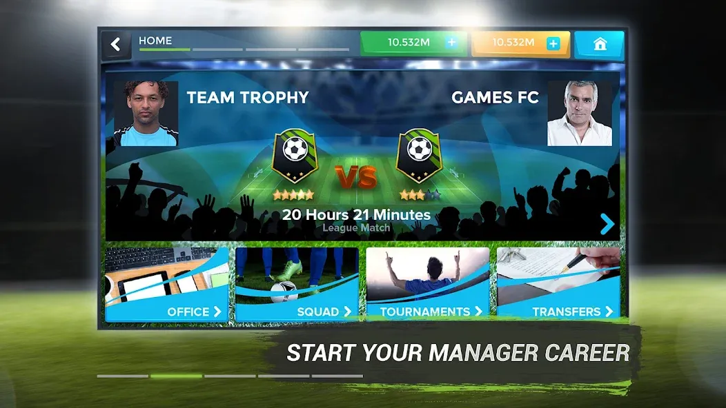 Скачать взлом FMU — Football Manager Game (Эфэмуэй)  [МОД Mega Pack] — стабильная версия apk на Андроид screen 2