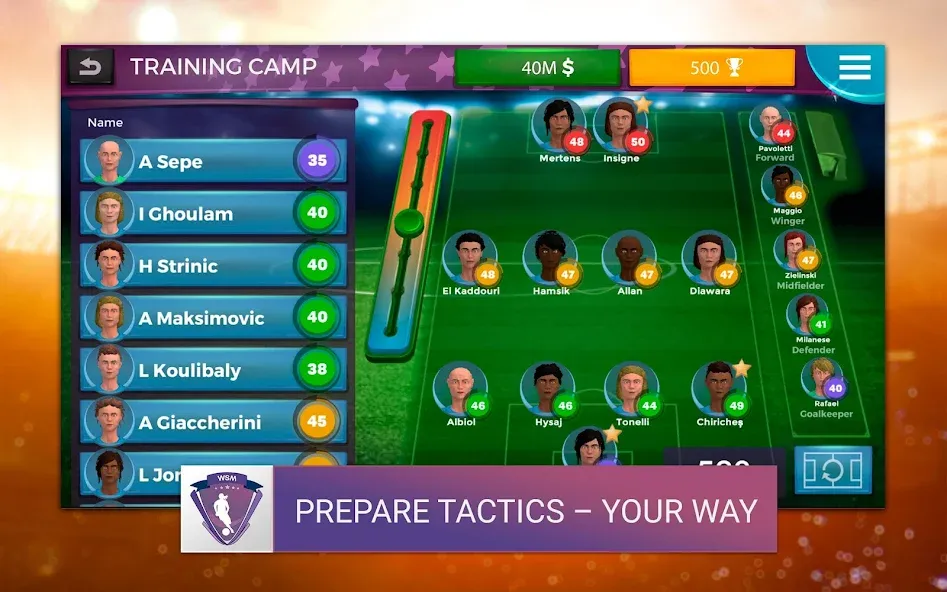 Взлом WSM — Women's Soccer Manager (ВСМ)  [МОД Unlocked] — стабильная версия apk на Андроид screen 5