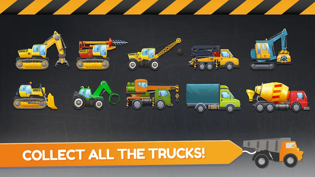 Скачать взлом Build a House: Building Trucks  [МОД Unlocked] — стабильная версия apk на Андроид screen 1