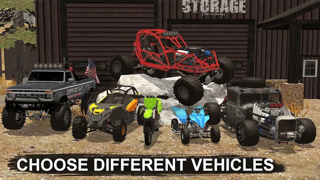 Скачать взлом Offroad Racing & Mudding Games  [МОД Mega Pack] — полная версия apk на Андроид screen 3