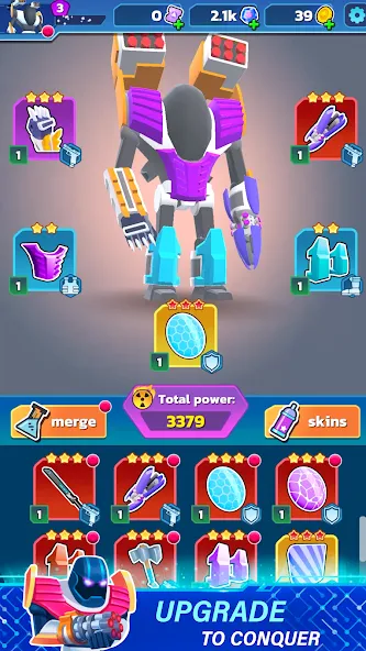 Взломанная Mechangelion — Robot Fighting (Механгелион)  [МОД Меню] — стабильная версия apk на Андроид screen 4