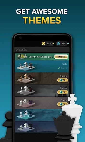 Скачать взлом Chess Stars Multiplayer Online (Чесс Старс)  [МОД Много монет] — стабильная версия apk на Андроид screen 4