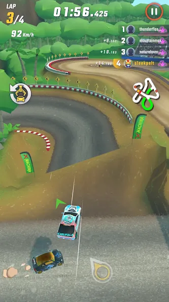 Скачать взломанную Rally Clash — Car Racing Game (Ралли Клаш)  [МОД Mega Pack] — последняя версия apk на Андроид screen 4