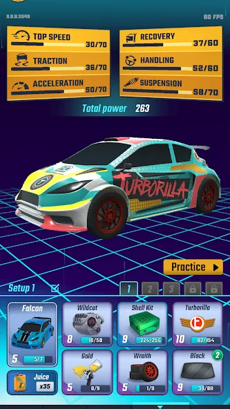 Скачать взломанную Rally Clash — Car Racing Game (Ралли Клаш)  [МОД Mega Pack] — последняя версия apk на Андроид screen 5