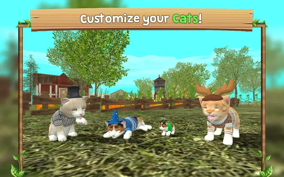 Взломанная Cat Sim Online: Play with Cats  [МОД Много денег] — последняя версия apk на Андроид screen 5