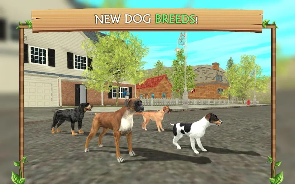 Взломанная Dog Sim Online: Raise a Family  [МОД Mega Pack] — последняя версия apk на Андроид screen 3