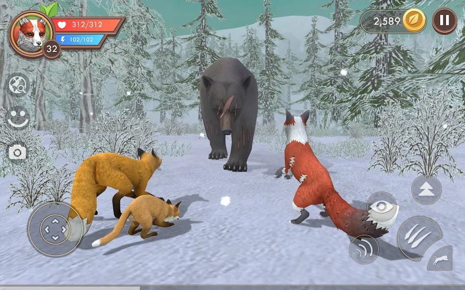 Взломанная WildCraft: Animal Sim Online (Уайлдкрафт)  [МОД Много монет] — последняя версия apk на Андроид screen 3