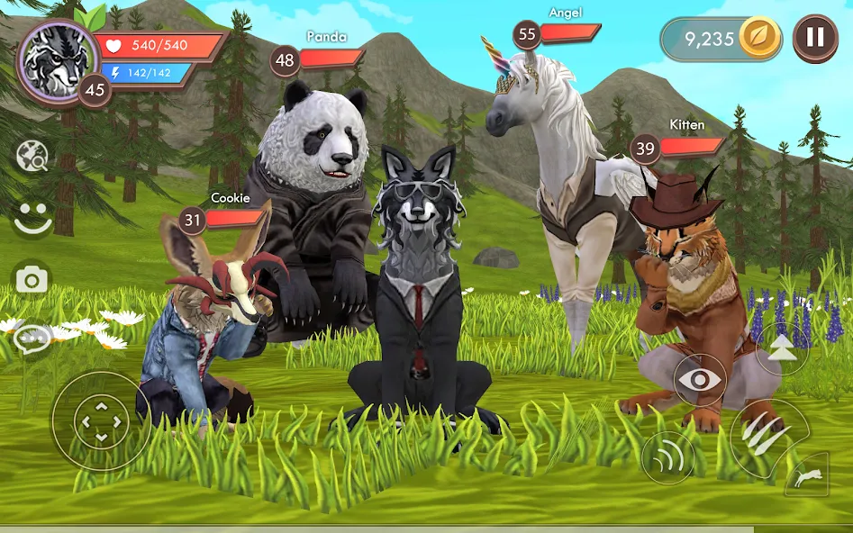 Взломанная WildCraft: Animal Sim Online (Уайлдкрафт)  [МОД Много монет] — последняя версия apk на Андроид screen 5