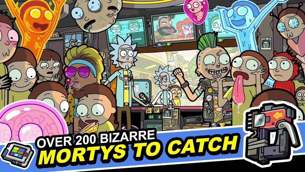 Взломанная Rick and Morty: Pocket Mortys (Покет Мортис)  [МОД Unlimited Money] — последняя версия apk на Андроид screen 4