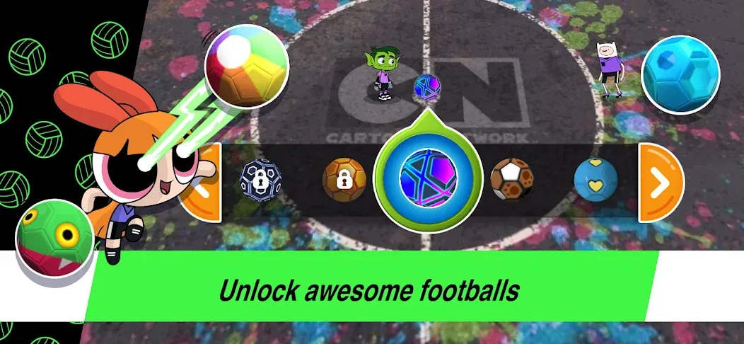 Скачать взломанную Toon Cup — Football Game  [МОД Unlocked] — полная версия apk на Андроид screen 3