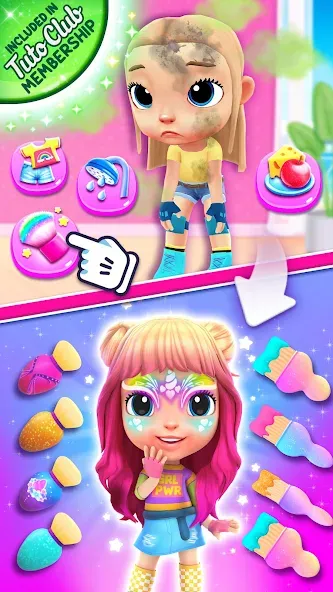 Скачать взломанную Cutie Care — Sweet Babysitter  [МОД Menu] — полная версия apk на Андроид screen 1