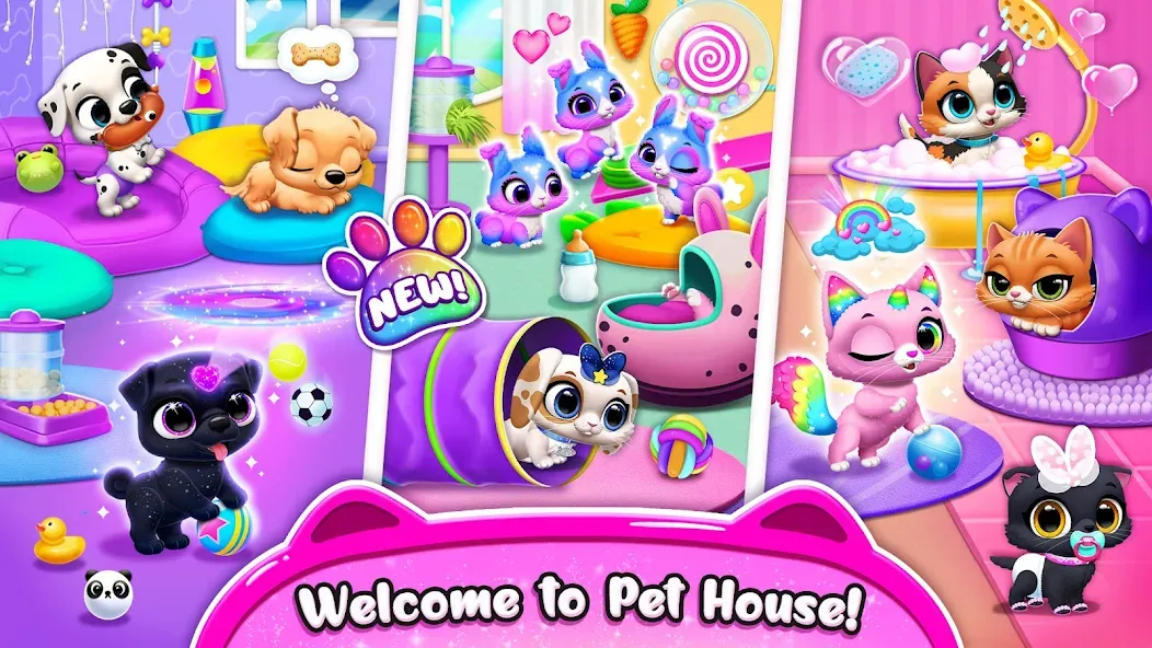 Взлом Floof — My Pet House (Флооф)  [МОД Menu] — полная версия apk на Андроид screen 4