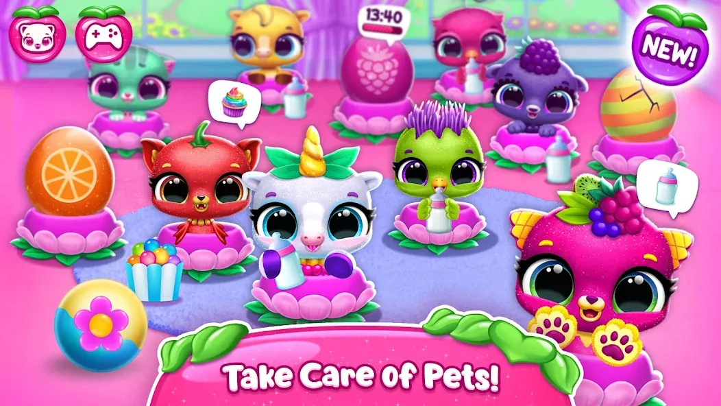 Взлом Fruitsies — Pet Friends (Фрутсиз)  [МОД Unlocked] — последняя версия apk на Андроид screen 4