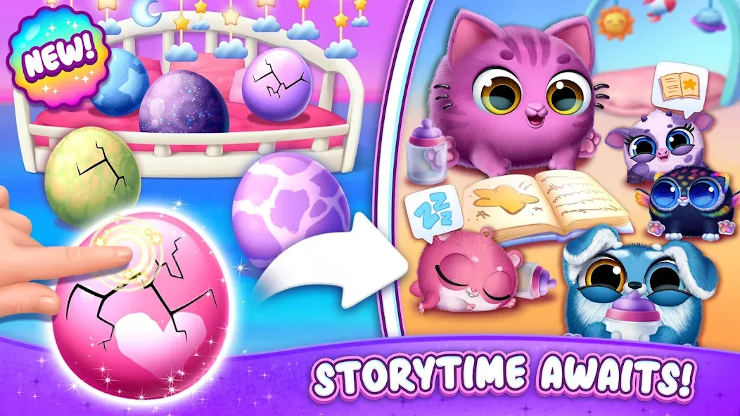 Взлом Smolsies 2 — Cute Pet Stories (Смолсис 2)  [МОД Unlocked] — полная версия apk на Андроид screen 4