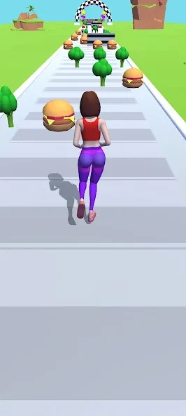 Взломанная Twerk Race 3D: Belly Body Run (Тверк Рейс 3D)  [МОД Unlocked] — стабильная версия apk на Андроид screen 1