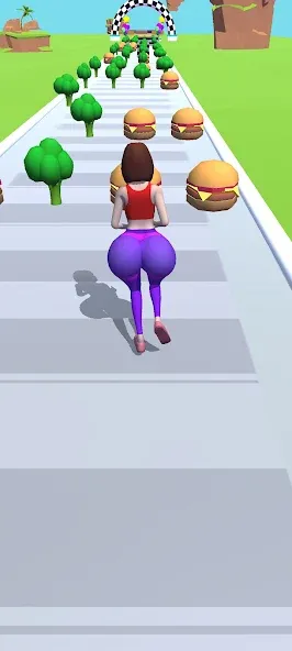 Взломанная Twerk Race 3D: Belly Body Run (Тверк Рейс 3D)  [МОД Unlocked] — стабильная версия apk на Андроид screen 2