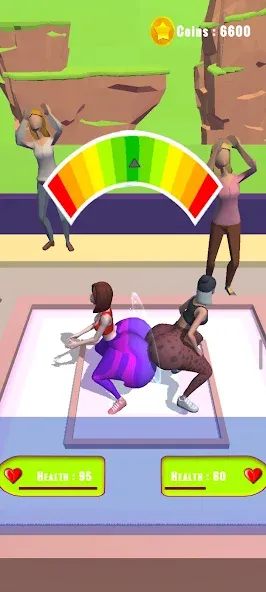 Взломанная Twerk Race 3D: Belly Body Run (Тверк Рейс 3D)  [МОД Unlocked] — стабильная версия apk на Андроид screen 3