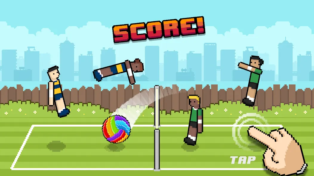 Скачать взлом Volley Random (Воллей Рэндом)  [МОД Mega Pack] — полная версия apk на Андроид screen 2