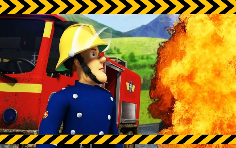 Скачать взломанную Fireman sam Truck rescue (Пожарный Сэм и спасение на грузовике)  [МОД Много монет] — полная версия apk на Андроид screen 4