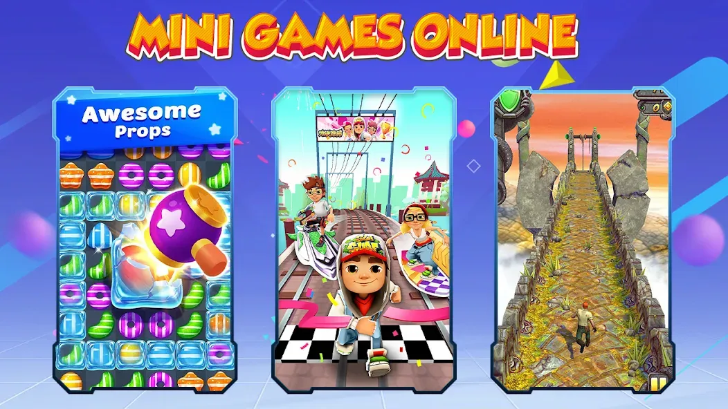 Взломанная Mini Games Online (Миниигры онлайн)  [МОД Меню] — полная версия apk на Андроид screen 4