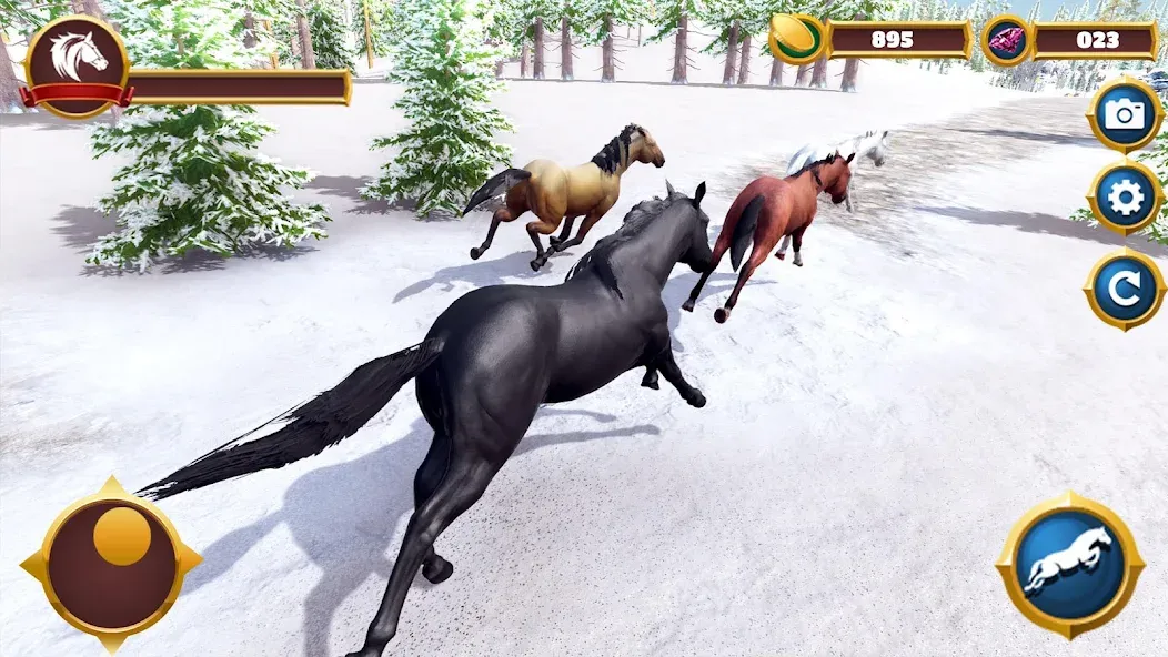 Взлом Virtual Horse Family Simulator  [МОД Unlimited Money] — полная версия apk на Андроид screen 4