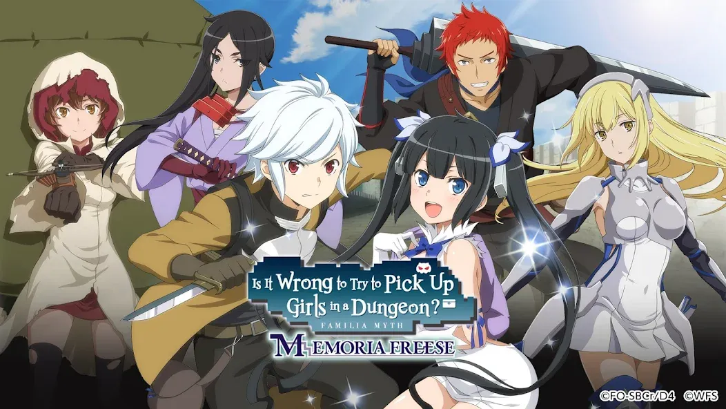 Взлом DanMachi — MEMORIA FREESE (ДанМачи)  [МОД Menu] — последняя версия apk на Андроид screen 1