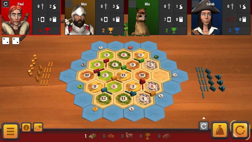 Скачать взлом Catan Universe (Катан Юниврс)  [МОД Меню] — последняя версия apk на Андроид screen 1