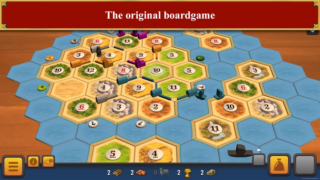 Скачать взлом Catan Universe (Катан Юниврс)  [МОД Меню] — последняя версия apk на Андроид screen 2