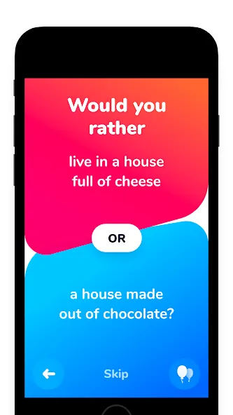 Скачать взлом Dilemmaly — Would you rather?  [МОД Много денег] — последняя версия apk на Андроид screen 3