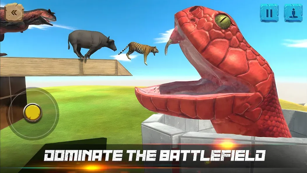 Взломанная Animal Revolt Battle Simulator (Анимал Револьт Баттл Симулятор)  [МОД Много денег] — полная версия apk на Андроид screen 3