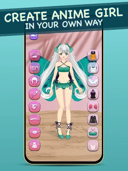 Взлом Anime Dress Up for Adults  [МОД Mega Pack] — стабильная версия apk на Андроид screen 2