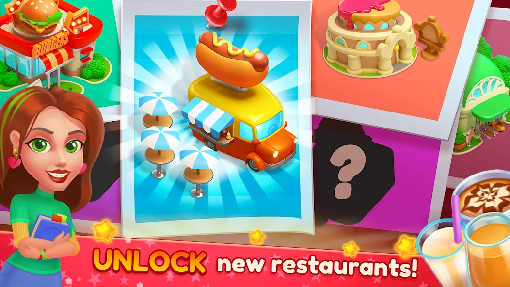 Скачать взлом Cooking Artist: Kitchen Game (Кукинг Артист)  [МОД Menu] — стабильная версия apk на Андроид screen 5