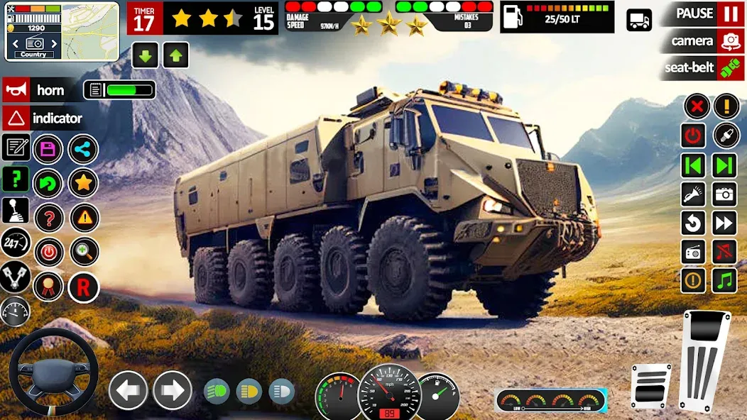 Взломанная Army Truck Transport Game 2023  [МОД Unlimited Money] — полная версия apk на Андроид screen 2